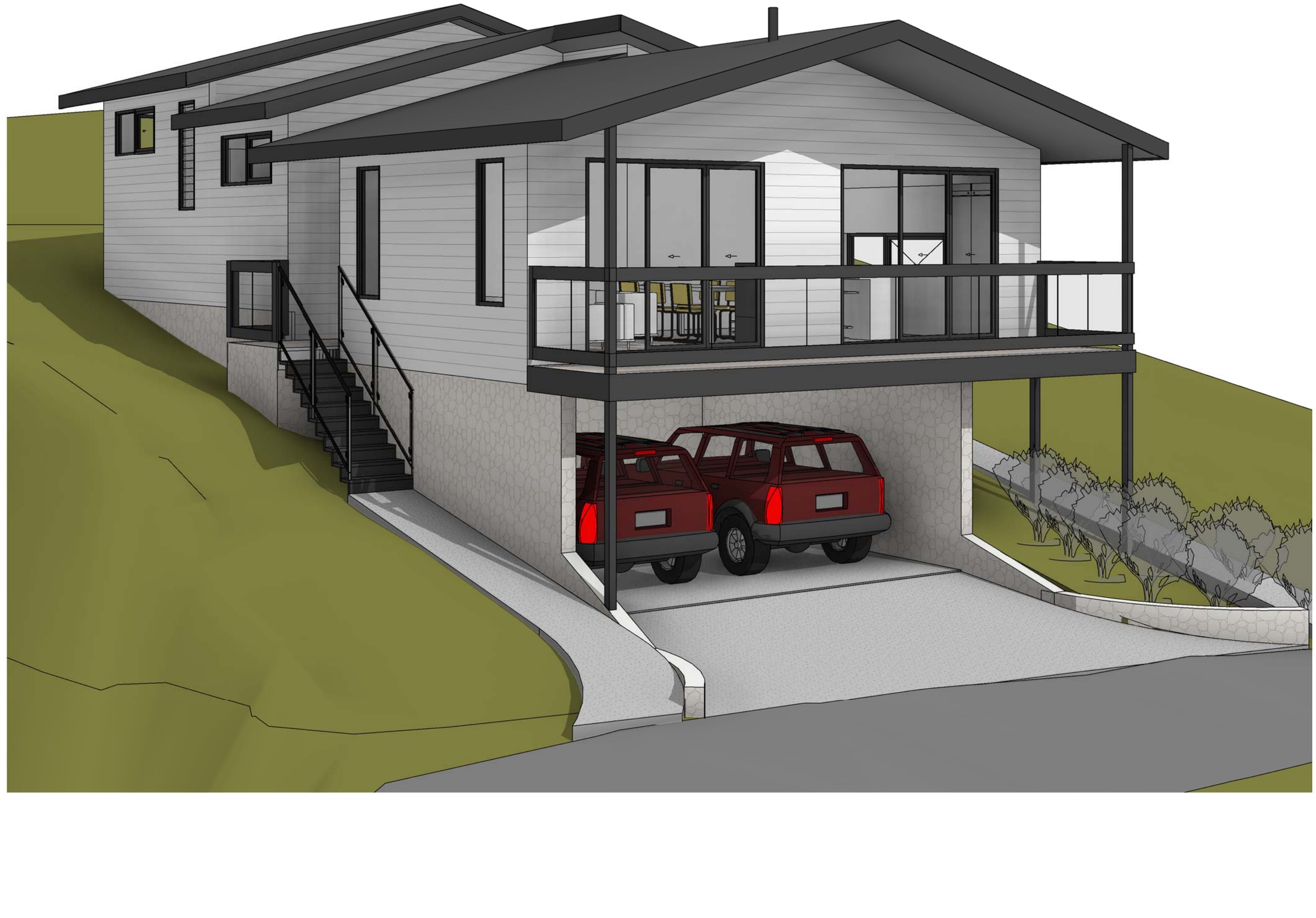 Blackheath split-level house — image 3