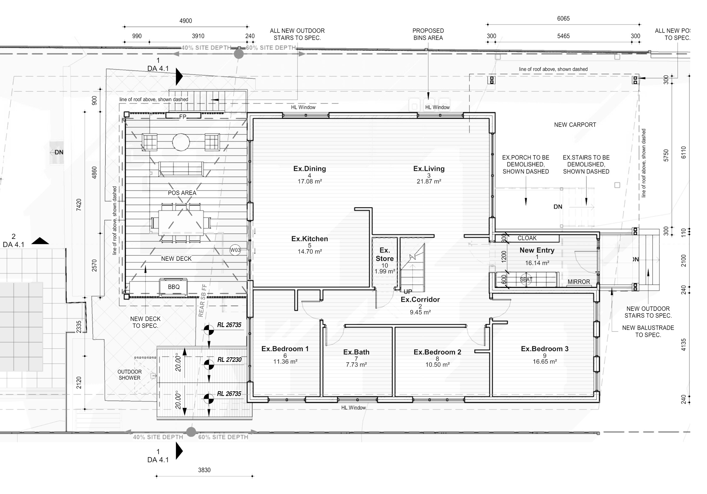 Caringbah South deck and carport — image 3