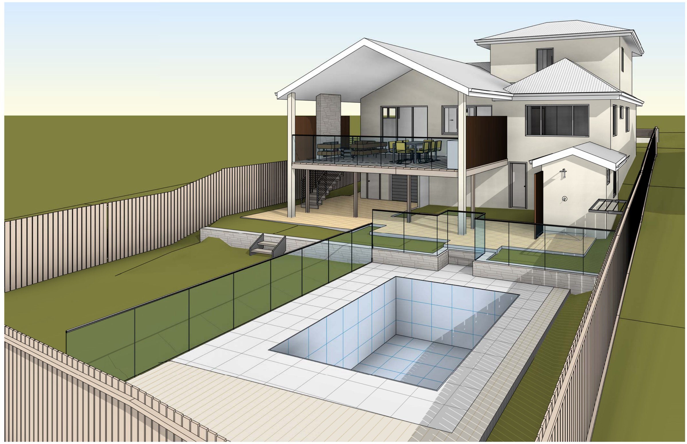 Caringbah South deck and carport — image 6