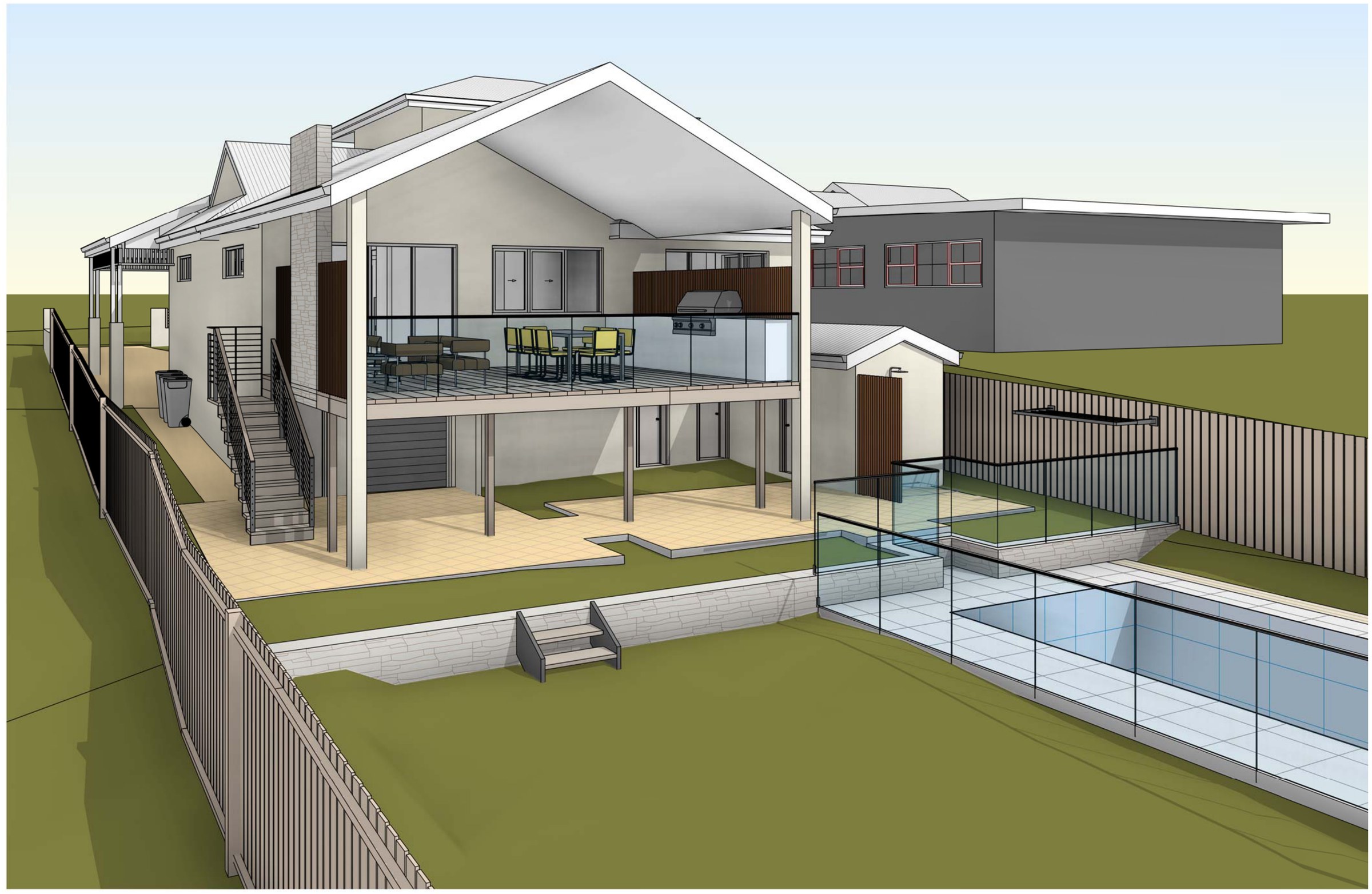 Caringbah South deck and carport — image 7