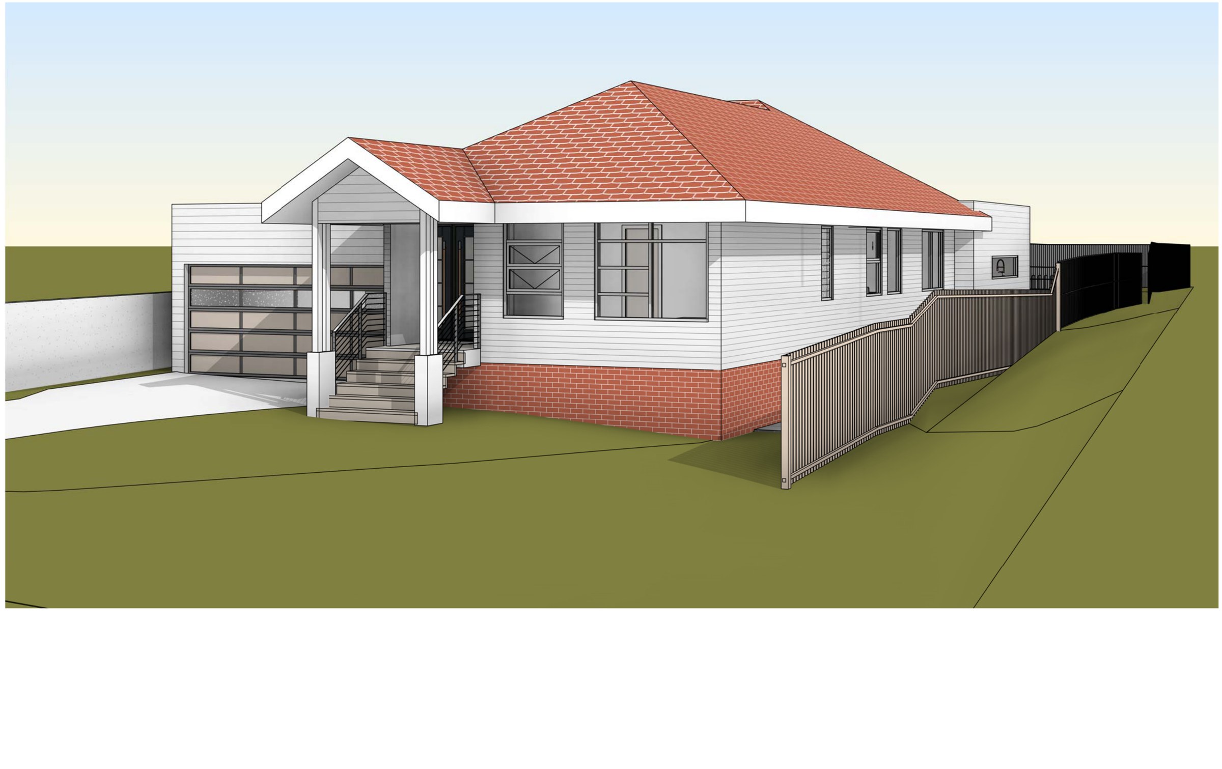 Caringbah South rear addition and garage — image 4