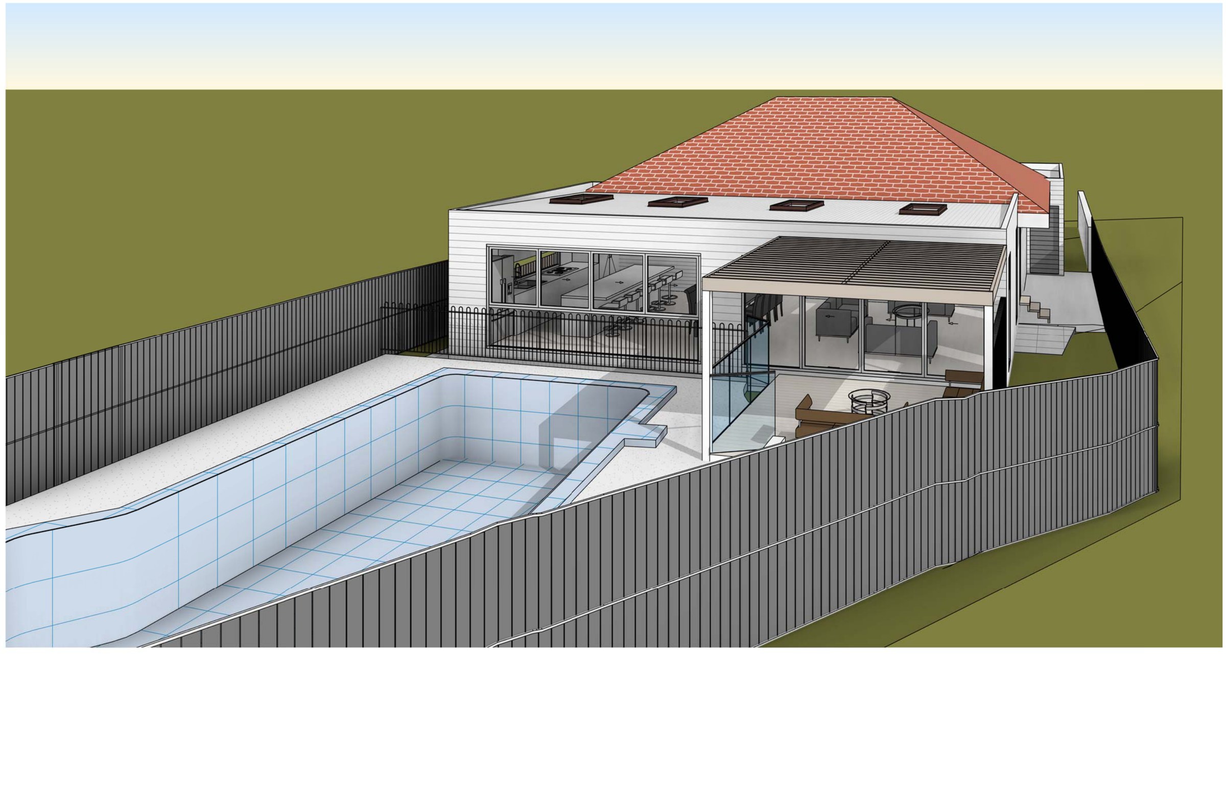 Caringbah South rear addition and garage — image 5