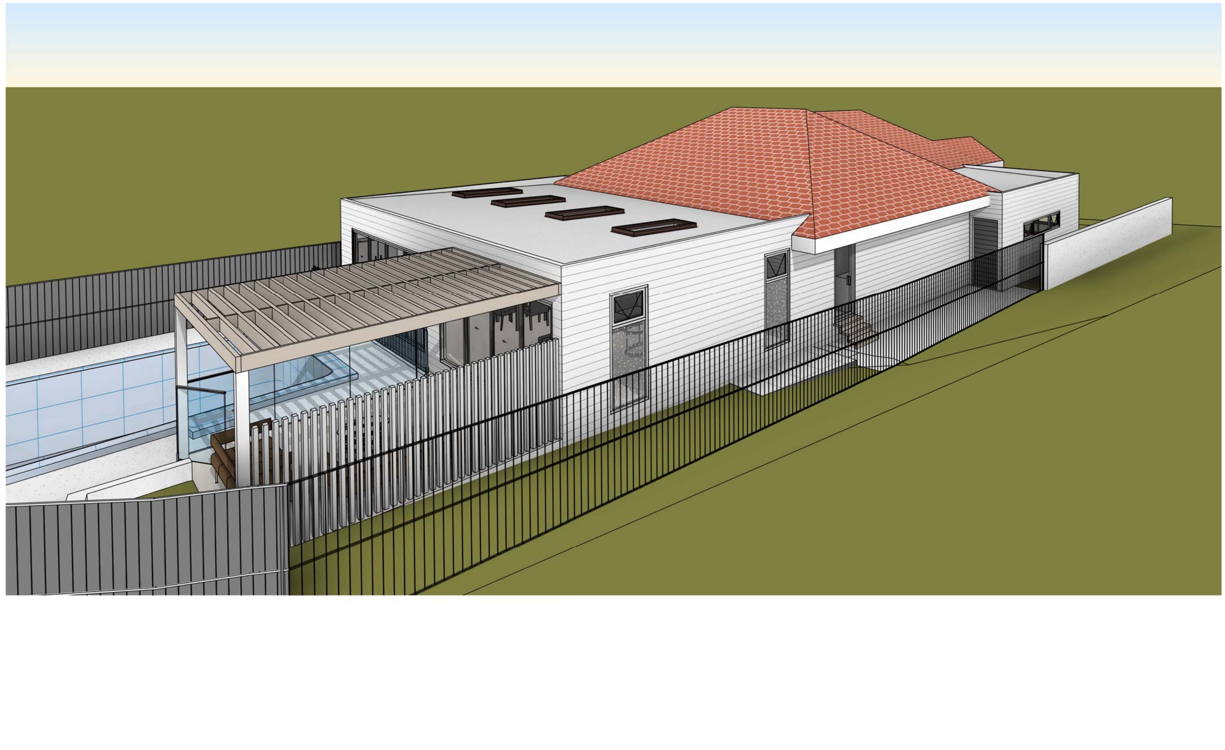 Caringbah South rear addition and garage — image 6