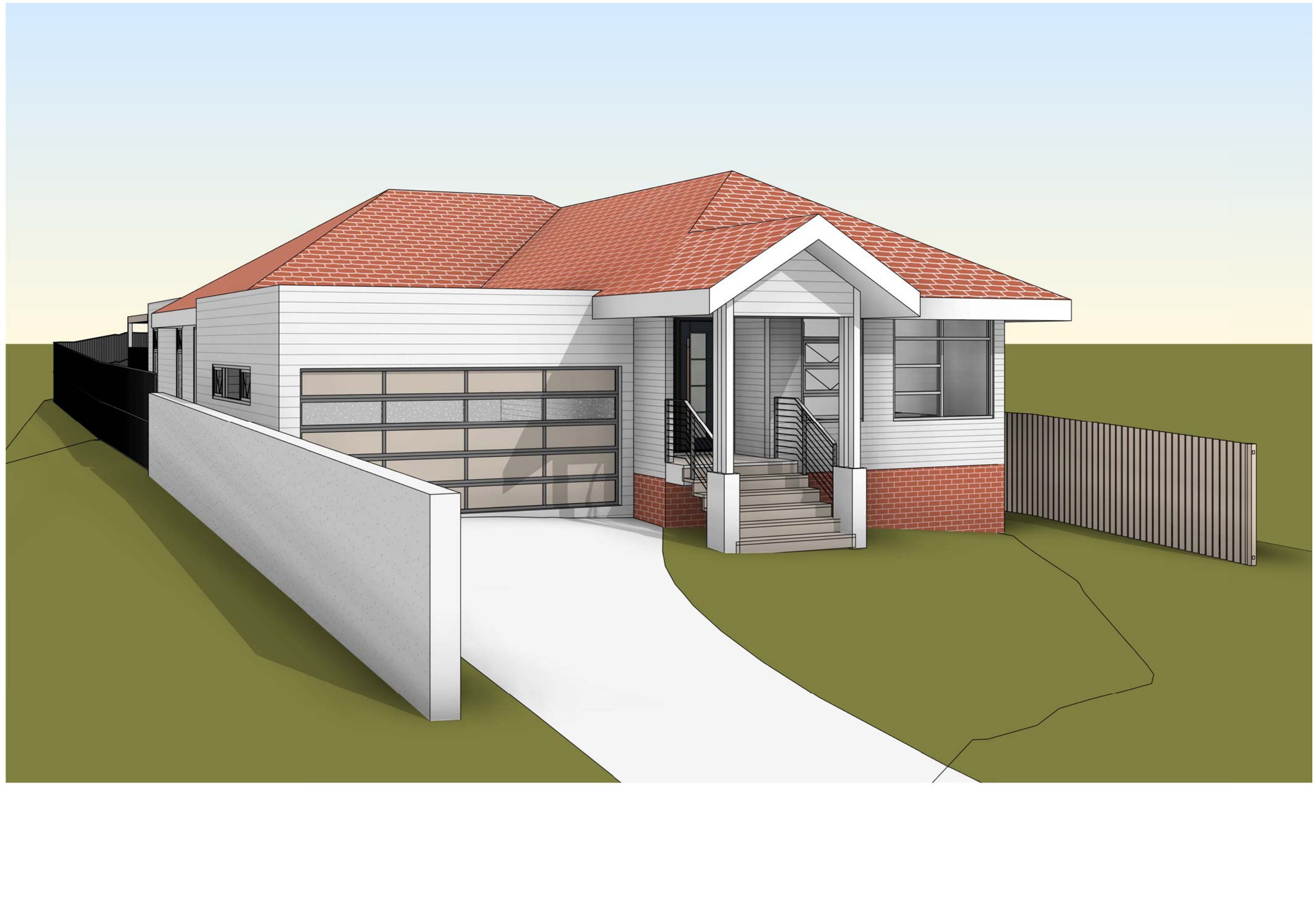 Caringbah South rear addition and garage — image 3