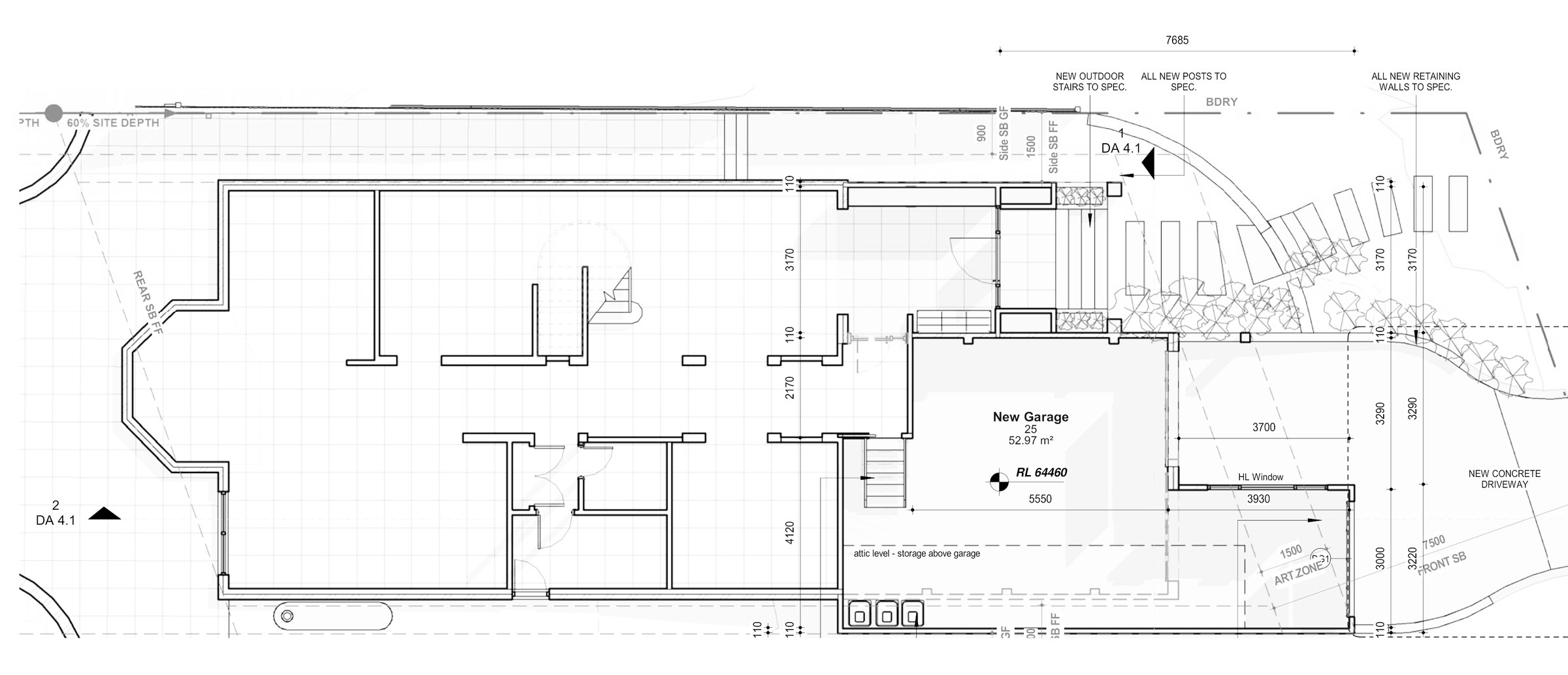 Como garage and pool terrace — image 5