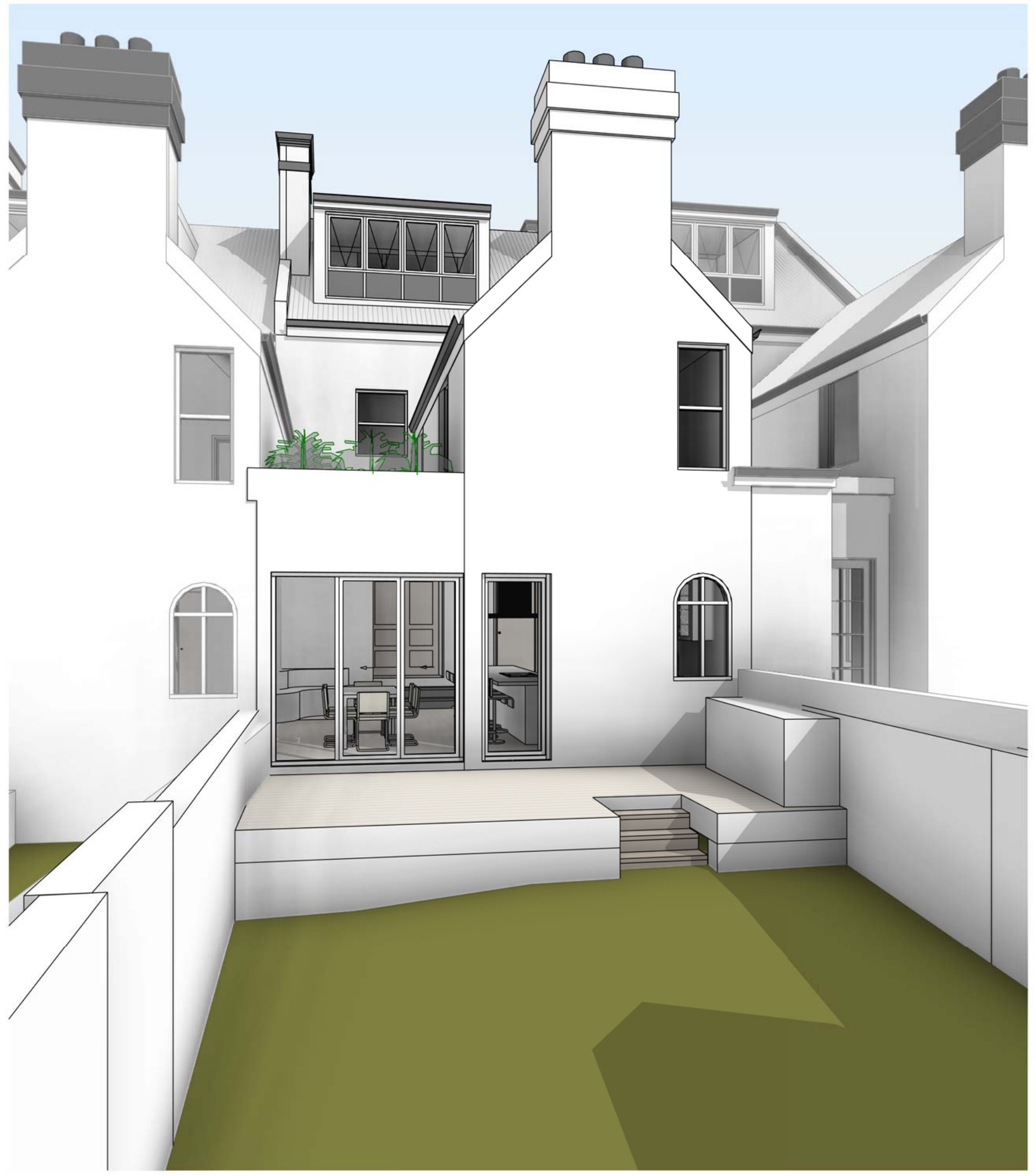 Glebe heritage terrace addition — image 5