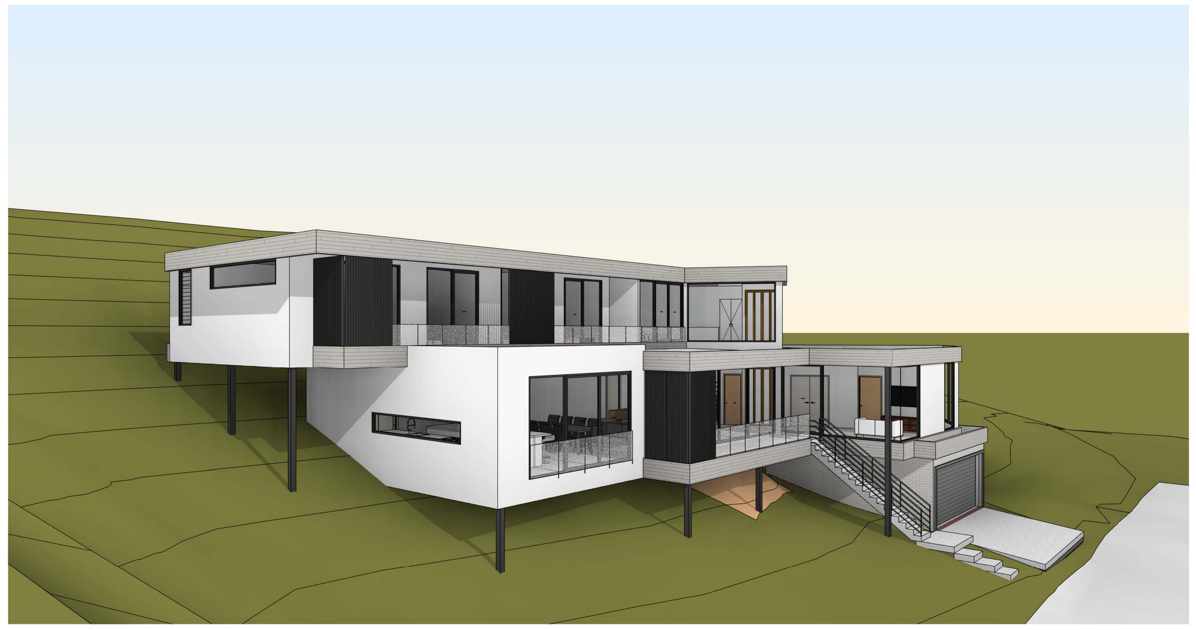 Gymea Bay bushland house — New dwelling, Gymea Bay
