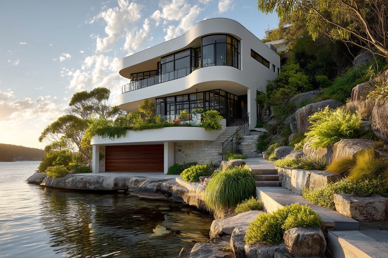 Illawong waterfront house — New dwelling, Illawong