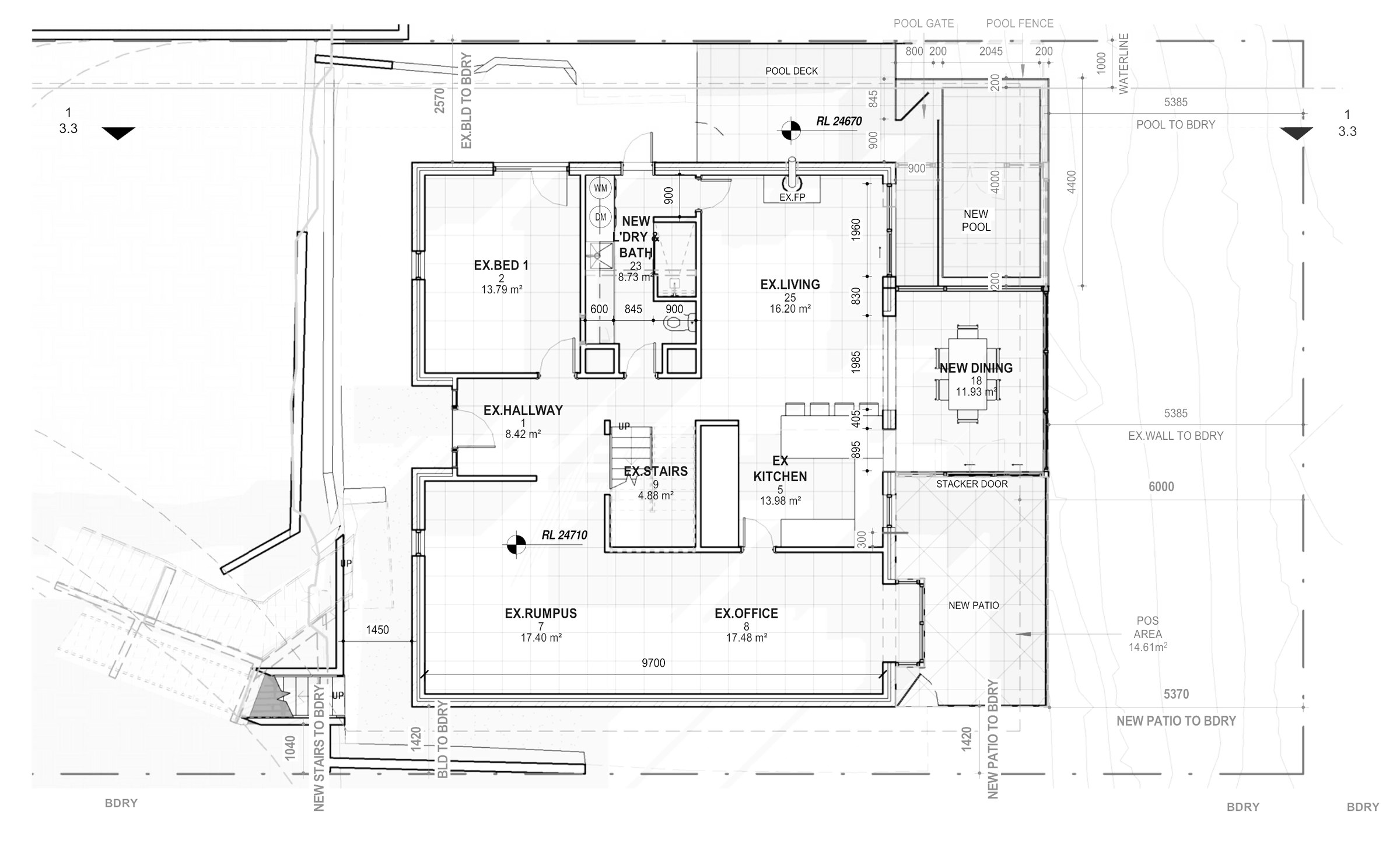 Kareela first floor addition and pool — image 2