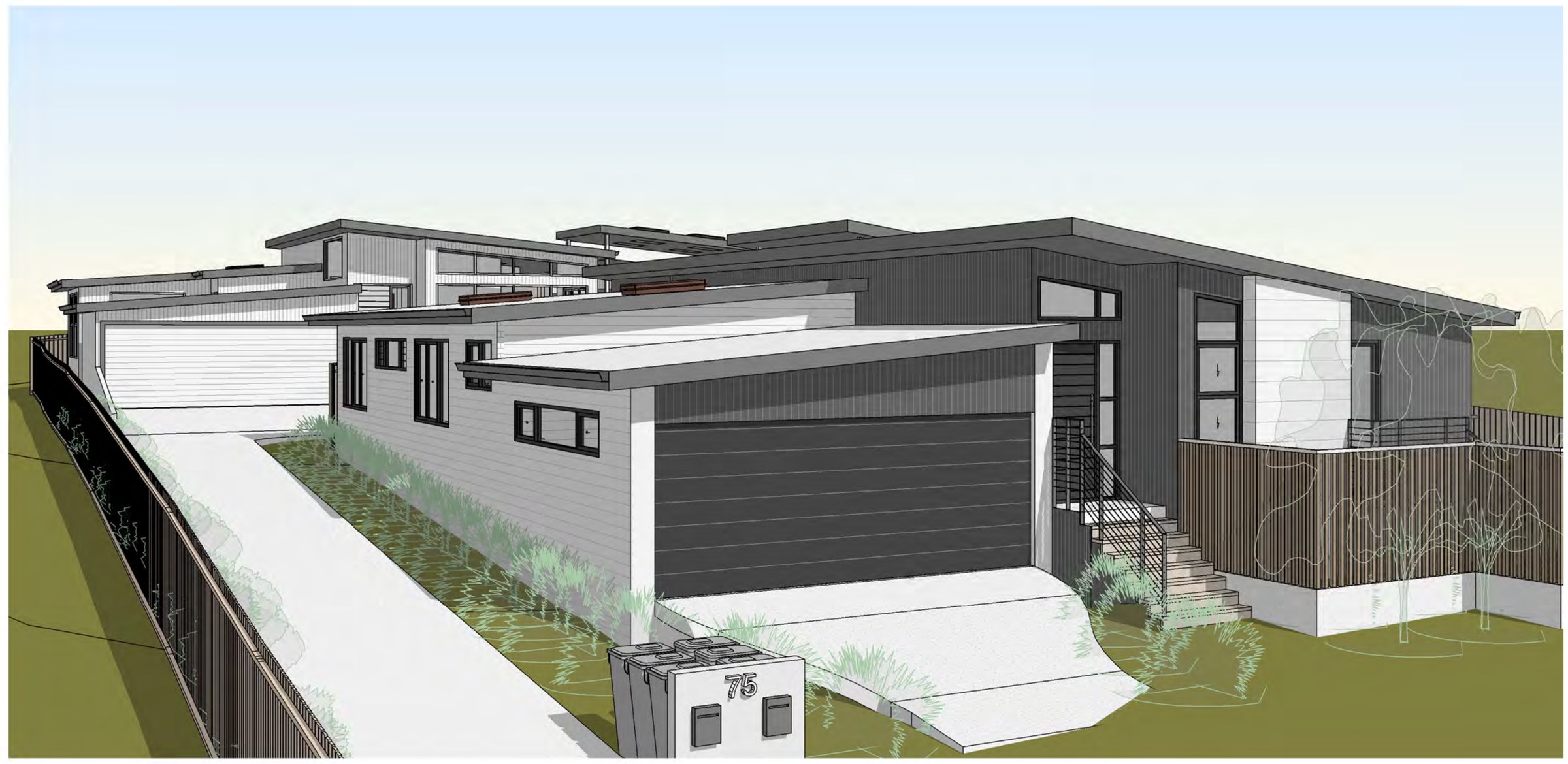 Mudgee two-lot subdivision — New dwelling, Mudgee