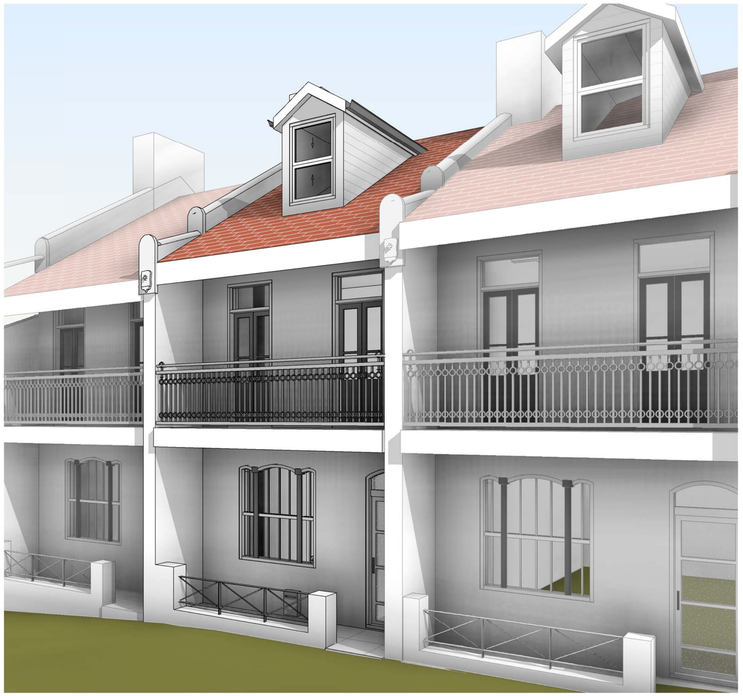 Surry Hills terrace attic and rear addition — image 5