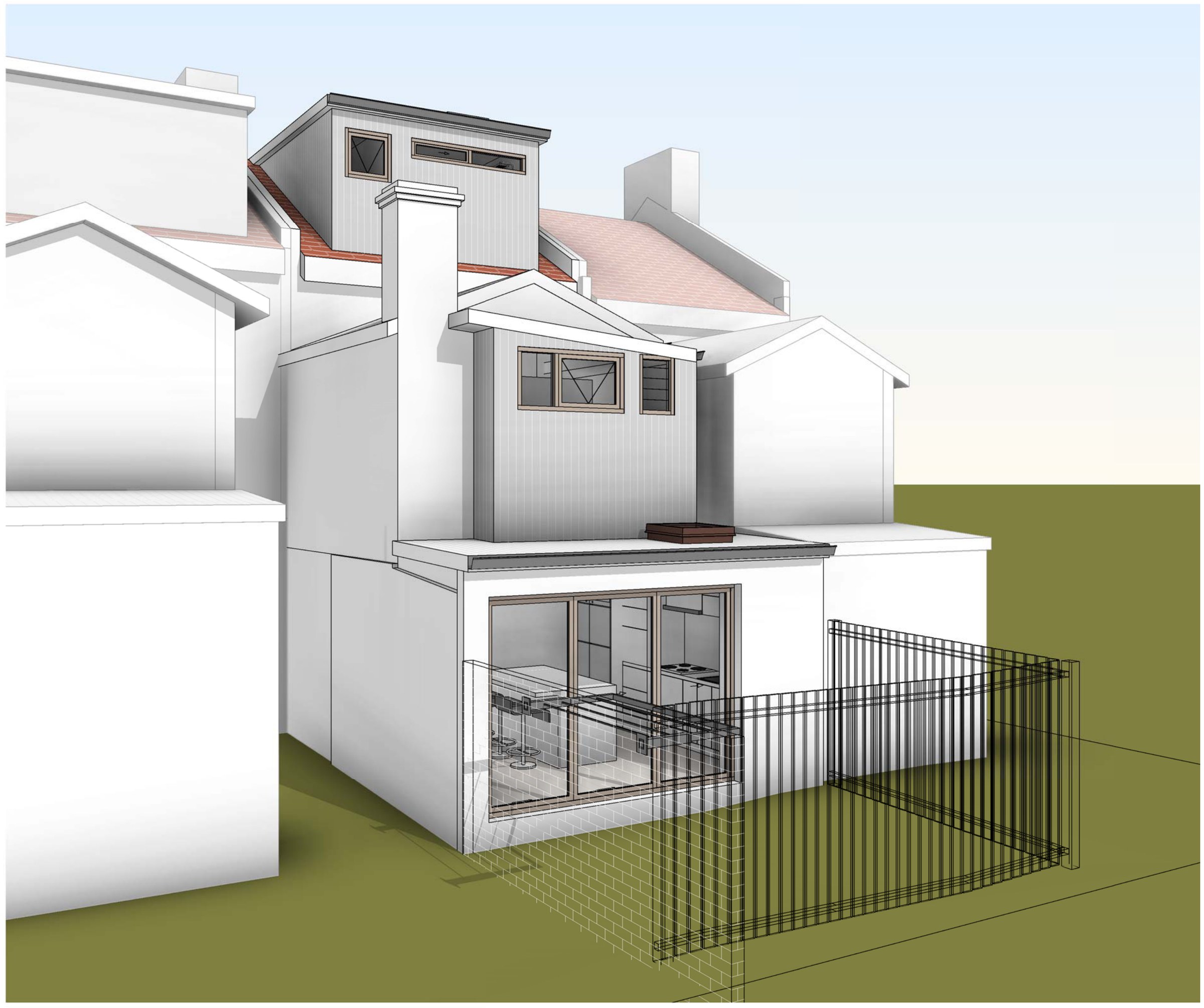 Surry Hills terrace attic and rear addition — image 7