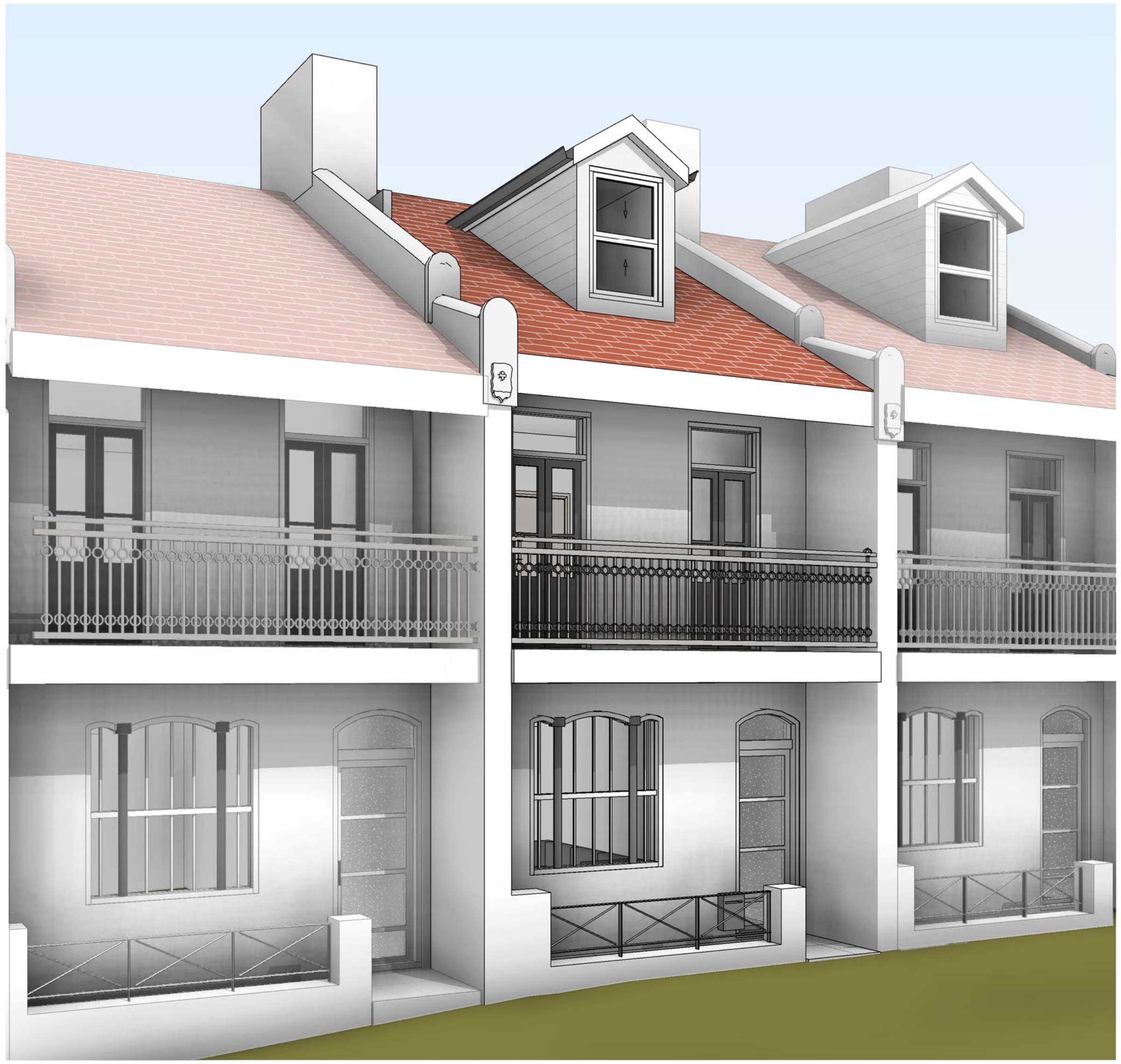 Surry Hills terrace attic and rear addition — Alterations & additions, Surry Hills