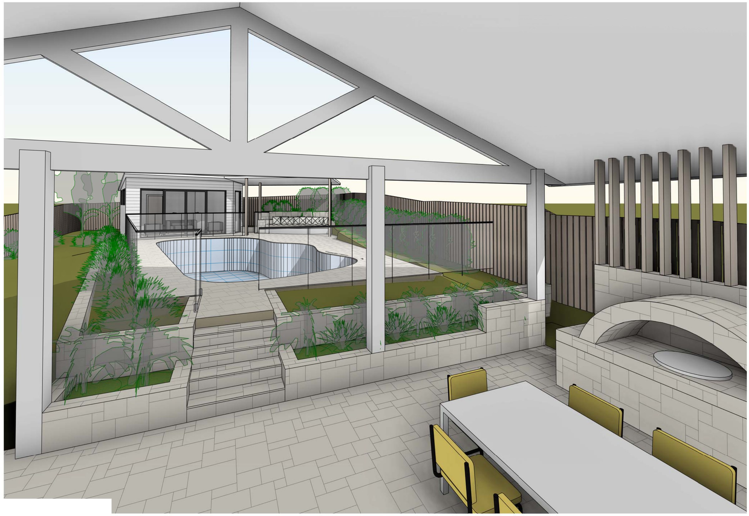 Sylvania cabana and alfresco — image 4