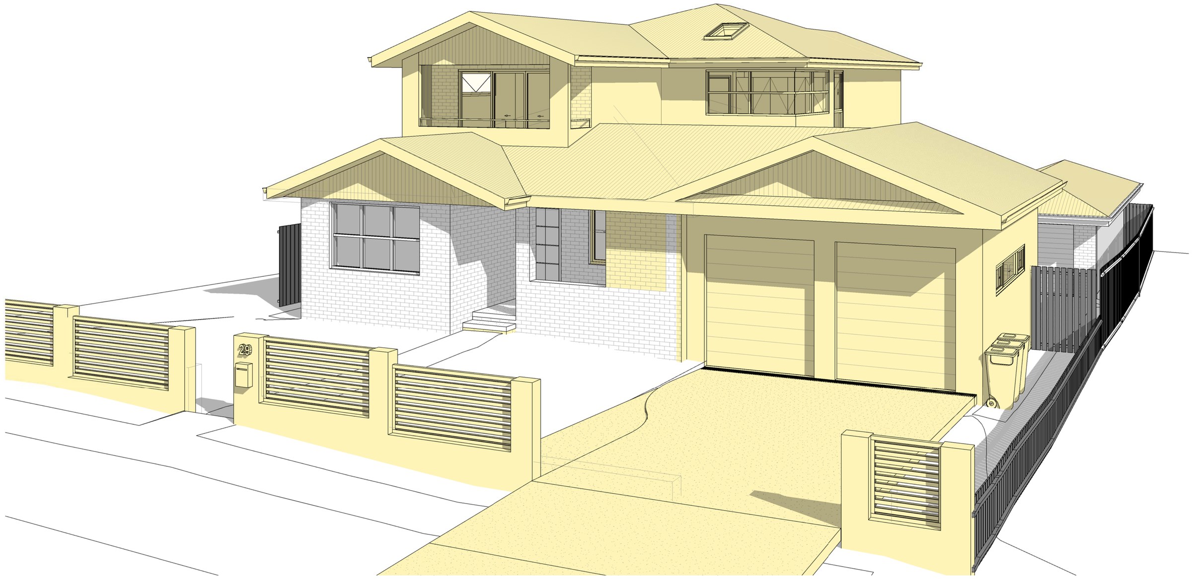 Woolooware addition and secondary dwelling — Alterations & additions, Woolooware