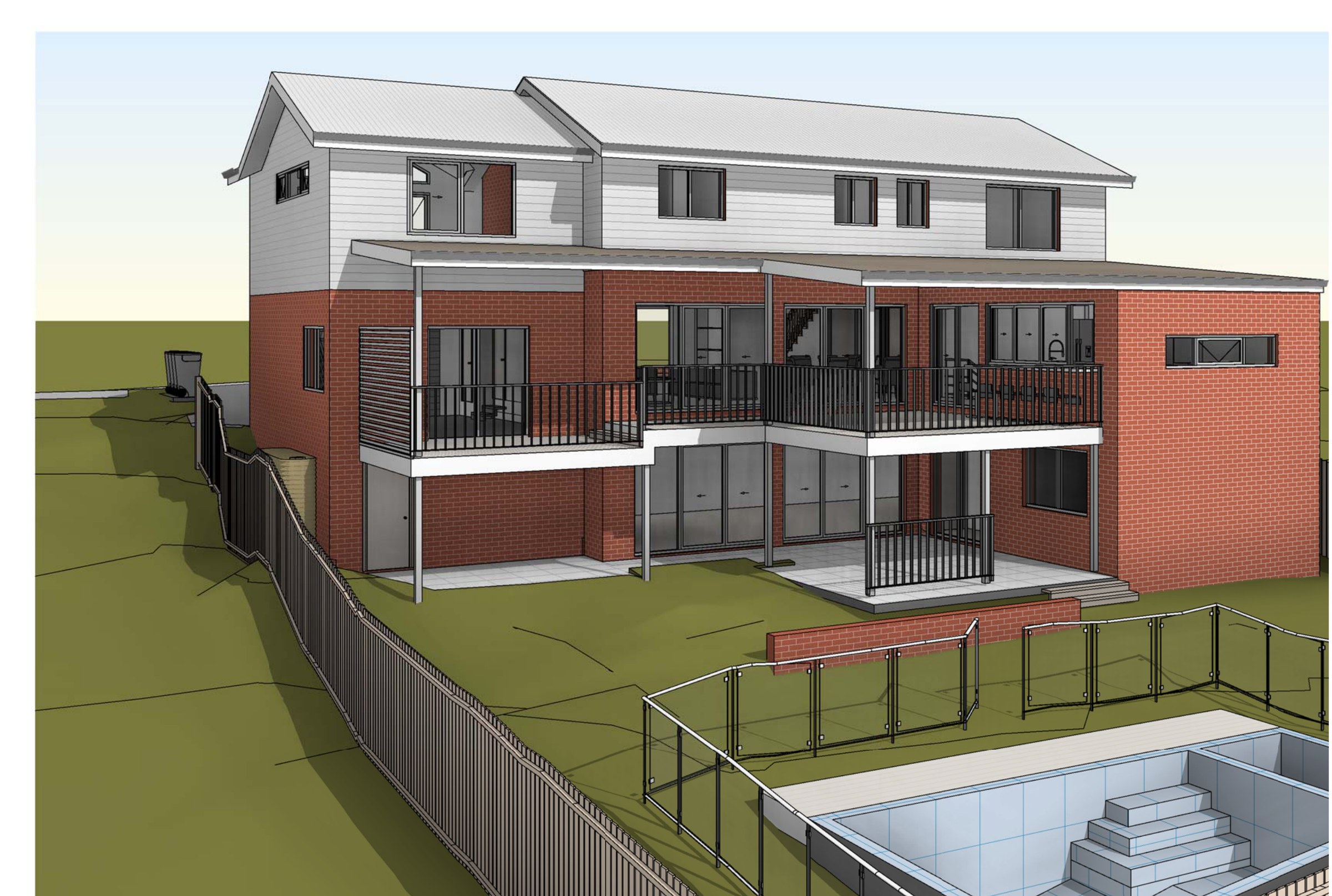 Yarrawarrah rear addition and pool — image 6